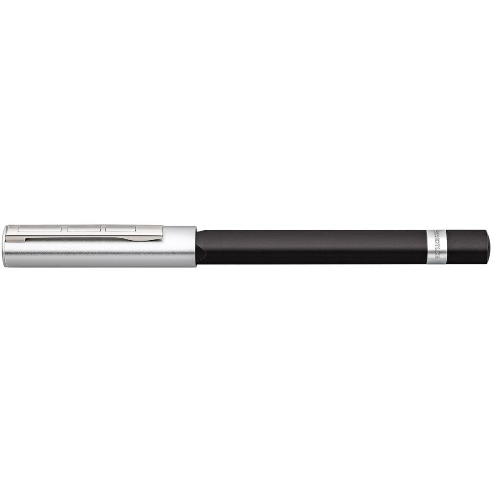 Staedtler Trx Black Stainless Steel Nib Fountain Ink Pen,Aluminium Triangular Barrel, Metal Clip