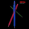 Rotring 600 Red 0.5mm Mechanical Pencil,Metal Body,Non-Slip Metal Knurled Grip