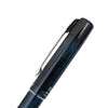 Platinum Prefounte Fountain Ink Pen With Stainless Steel Medium Nib, Translucent Graphite Blue Barrel, Cap, Blue-black Ink Cartridge Included, Slip And Seal Cap Design.