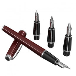 Scrikss Calligraphy Pen Set – Medium Nib | Burgundy