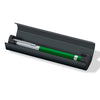 Staedtler Trx Green Stainless Steel Nib Fountain Ink Pen Aluminium Triangular Barrel, Metal Clip