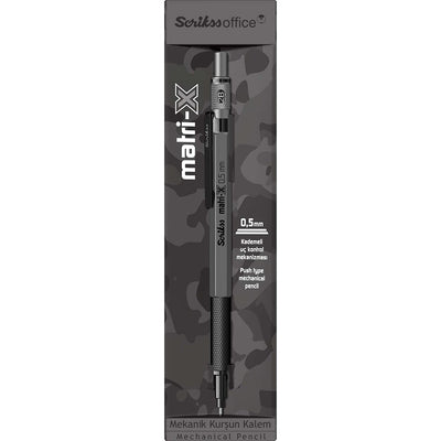 Scrikss | Matri-X | Mechanical Pencil | Matt Grey- 0.5mm