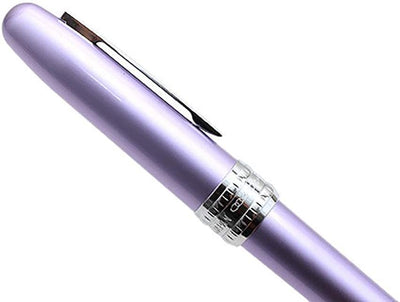 Platinum | Fountain Pen | Plaisir | Stainless Steel | Violet Barrel