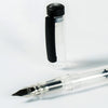 Penlux | Junior | Fountain Pen | Clear Body | Black