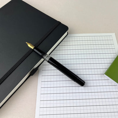 Scrikss | 419 Legendary | Classic | Fountain Pen | Acrylic Black Barrel - penpencilink