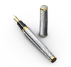 Scrikss | Heritage | Fountain Pen | Chrome-GT-Medium