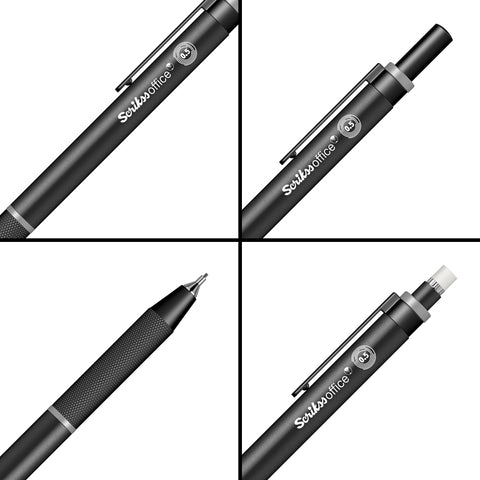 Scrikss | Twist | Mechanical Pencil | Grey-0.5mm