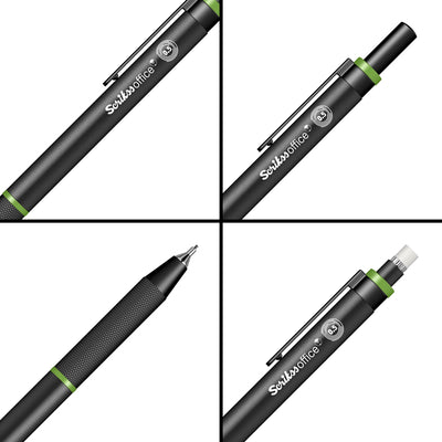 Scrikss | Twist | Mechanical Pencil |Green-0.5mm