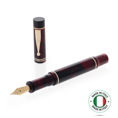 Gioia | Alleria | Fountain Pen | Amaranto Red-black GT