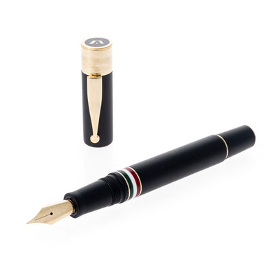 Gioia | Fountain Pen & Rollerball Pen | Partenope | Black Sand GT