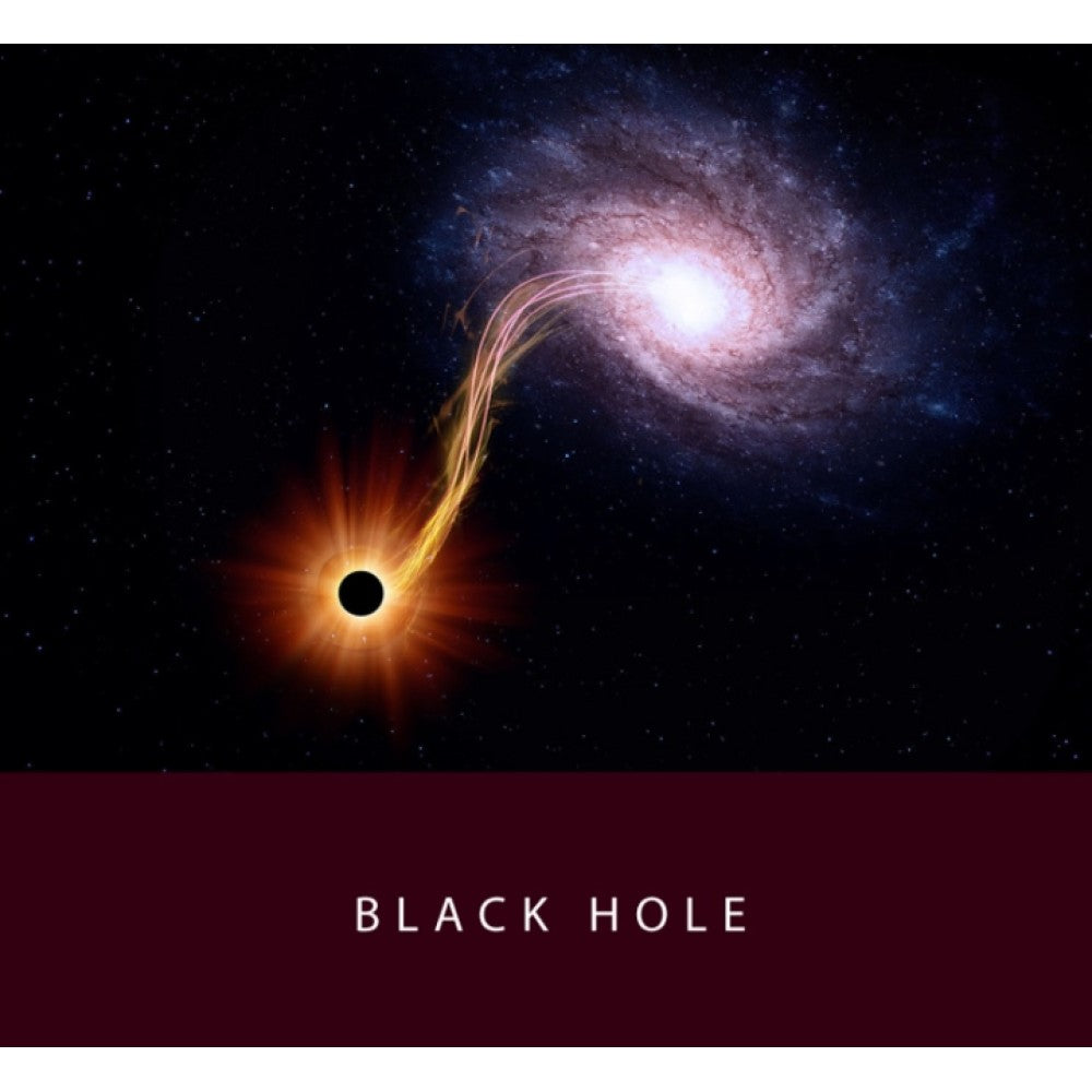 Colorverse Black Hole - Black - Fountain Pen Ink 20 Astrophysics Series, Season 2, 65ml - 15ml - 2 Bottle Set, Dye-Based, Nontoxic, Made In Korea