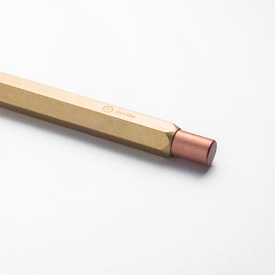 Ystudio-mechanical Pencil - 0.7mm Classic Revolve Brass