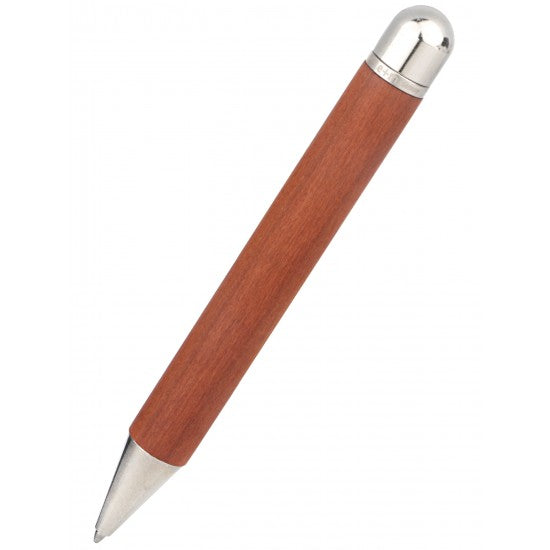 E+M Wood-In Wood Pen Plum In A Fine Wooden Case
