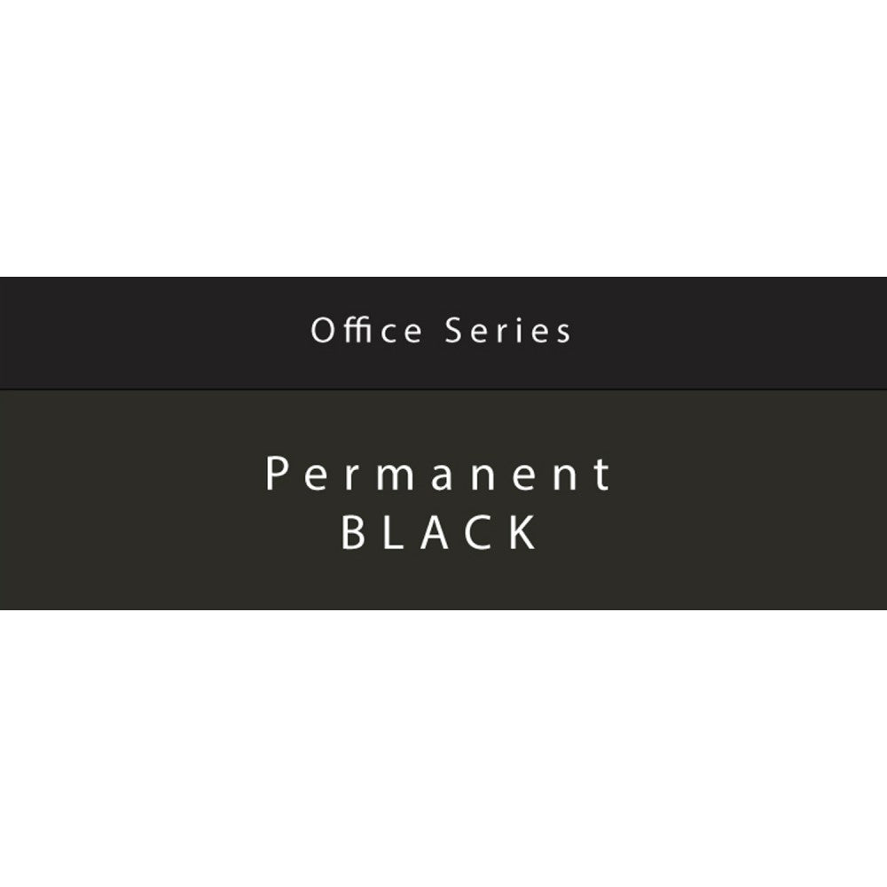 Colorverse Office Series Permanent Black Fountain Pen Waterproof Ink 30ml Classic Bottle Pigment Based Nontoxic, Made In Korea