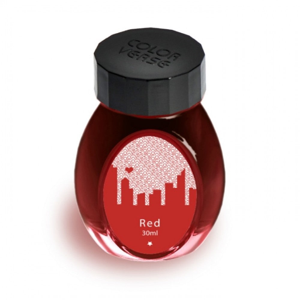 Colorverse | Office Series | Fountain Pen Ink | Red | 30ml – penpencilink