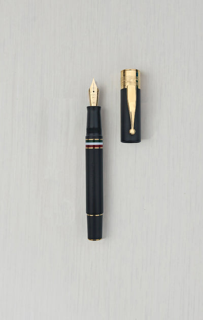 Gioia | Fountain Pen & Rollerball Pen | Partenope | Black Sand GT