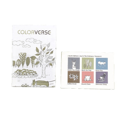 Colorverse, Ink Bottle - Joy In The Ordinary Earth Edition Rainy Day (30ml)- Made In Korea