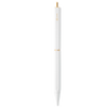 Ystudio, Ballpoint Pen - Classic Revolve Portable Brassing White.