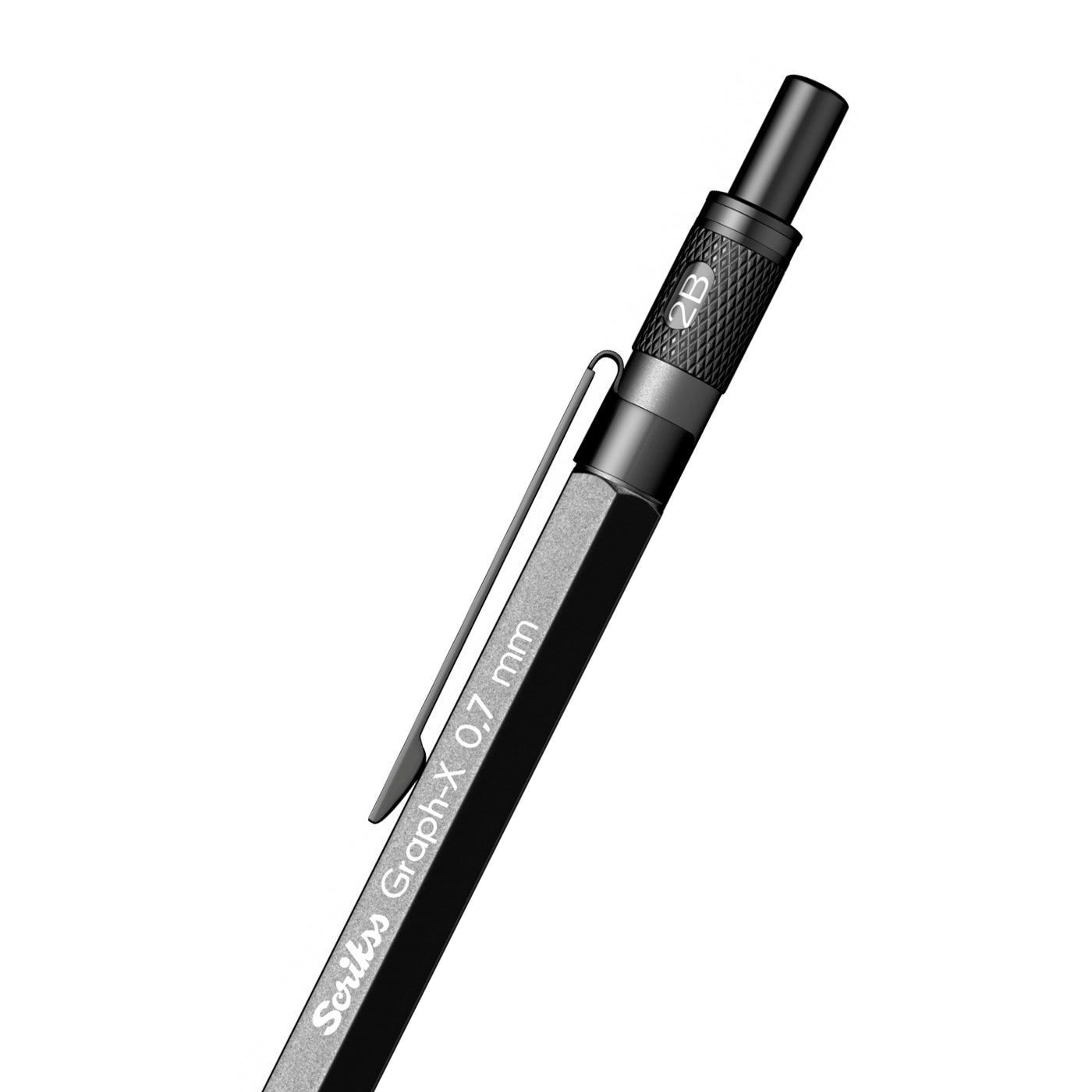 Scrikss | Graph-X | Mechanical Pencil | Metallic Grey-0.7mm