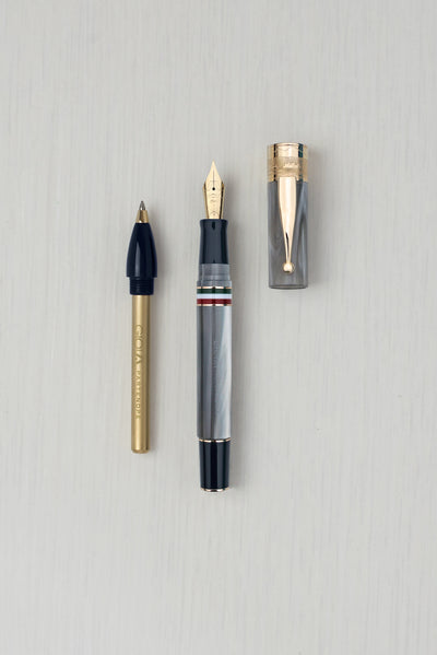 GIOIA | Fountain Pen & Rollerball Pen | Partenope | Madreperla Pearl GT
