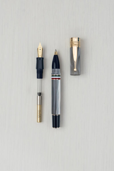 GIOIA | Fountain Pen & Rollerball Pen | Partenope | Madreperla Pearl GT